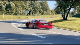 POV F40 Driving Drifting  DRIVE N SLIDE [upl. by Lanor]