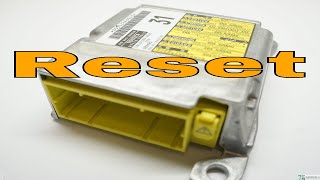 Expert Advice Airbag Module Reset Explained [upl. by Ehcor]