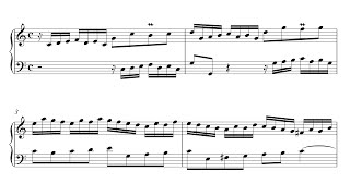 Bach Invention 1 in C Major BWV 772 Urtext Edition [upl. by Kere]