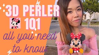 3D Perler 101  ALL YOU NEED TO KNOW TO Build [upl. by Prochoras]