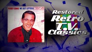 NBC Color Kinescope  1958 The Perry Como Show  COLOR CORRECTED [upl. by Emmalynne]