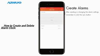 How to Create and Delete Alarm Clock on Veryfitpro APP [upl. by Boor]