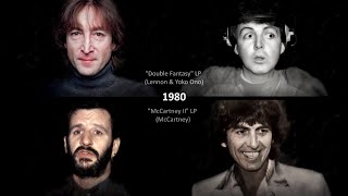 THE BEATLES AGING TOGETHER 19602018  Faces amp Songs One Per Year REUPLOAD [upl. by Vicky]