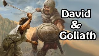 David and Goliath Biblical Stories Explained [upl. by Yeknarf]