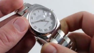 Rolex Oyster Perpetual Datejust 36mm 116200 Luxury Watch Review [upl. by Fugazy]