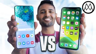 Samsung Galaxy S20 vs iPhone 11 [upl. by Shear]