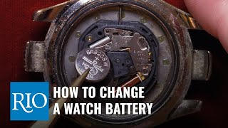 How to Change a Watch Battery [upl. by Ofella]