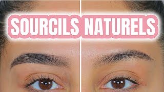 MAQUILLAGE SOURCILS NATURELS  Ma Routine [upl. by Salsbury]