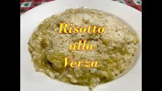 Risotto alla Verza Ricetta Facile e Gustosa [upl. by Kronfeld]