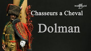 Painting miniatures  Chasseurs a Cheval 75 mm  Dolman [upl. by Victory287]