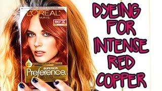 LOreal Preferences Intense Red Copper RR07 [upl. by Kcaz]