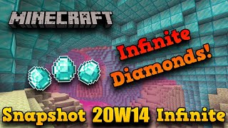 How To Get The Infinite Diamond Dimension In Minecraft [upl. by Isej]