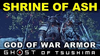 Shrine of Ash Location amp Riddle Solution  Ghost of Tsushima Iki Island DLC Guide [upl. by Marcile]