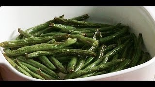 Quick Oven Roasted Green Beans [upl. by Ara]