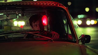 Taxi Driver 1976  Music Video  New York City at Night [upl. by Inoliel385]