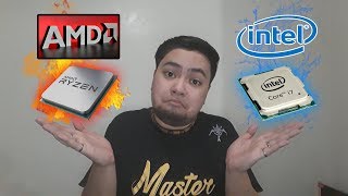 Comparison AMD vs Intel Processor which one is better  Cavemann TechXclusive Tagalog [upl. by Wiltsey]