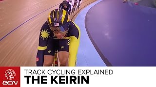 The Keirin Explained – GCNs Guide To Track Cycling [upl. by Euqinemod]