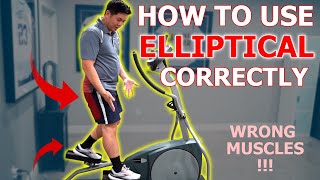 Youre Using the Elliptical WRONG  Physical Therapist Explains [upl. by Rugg812]