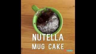 Nutella Mug Cake [upl. by Sewole]