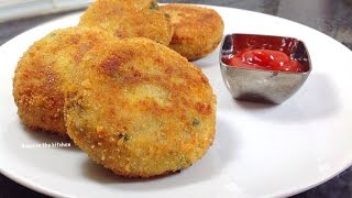 Homemade Crispy Chicken Potato Cutlets Recipe  How To Make Cutlets Easy by HUMA IN THE KITCHEN [upl. by Jackie]