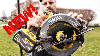 All New Dewalt 60 Volt Max Flexvolt 714quot Circular Saw IS HERE DCS578X1 This Saw is a BEAST [upl. by Alra]