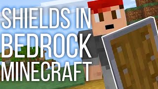 Shields in Bedrock Minecraft [upl. by Jat]