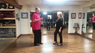 Lesson 1 Carolina Shag Basic Step [upl. by Ativoj]