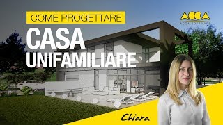 Come progettare una casa unifamiliare a due piani [upl. by Yrallih]