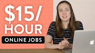 10 Online Jobs That Pay 15hr or More for Students in 2023 [upl. by Ahsienel]