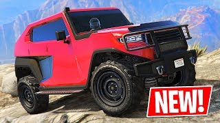 New 4x4 OffRoad Truck Freecrawler Tank Spending Spree GTA 5 Online New Update [upl. by Khalsa]