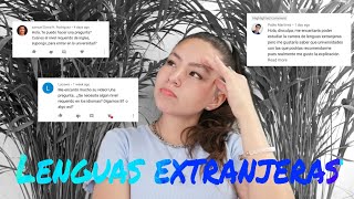 ¿CÓMO ES ESTUDIAR LENGUAS EXTRANJERAS prt 2🤯📚  PREGUNTAS FRECUENTES [upl. by Tiemroth]