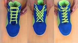 5 Awesome Ways To Lace Your Shoes [upl. by Akeemahs733]