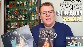 Unintentional ASMR  Showing and Cleaning Star Wars Collectibles British Accent Soft Spoken [upl. by Florette]