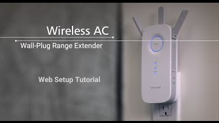 How to Set Up a Wireless AC WallPlug WiFi Range Extender [upl. by Siryt]