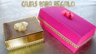 Cajas de regalo hechas con cartón │CandyBu [upl. by Katherine878]