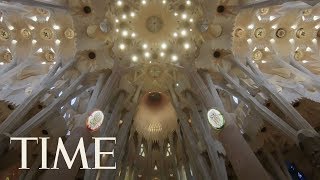 How Nature Inspired Gaudí In Creating La Sagrada Familia  TIME [upl. by Neevan]