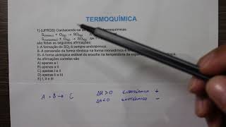 Termoquímica  Resolução de exercícios 2 [upl. by Carlile574]