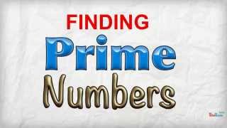 Finding Prime Numbers [upl. by Butta]