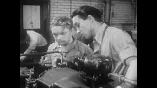 1940s Vocational Guidance Film The Machinist and Tool Maker  1942  CharlieDeanArchives [upl. by Kirwin]