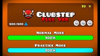 CLUBSTEP FULL VERSION GEOMETRY DASH 211 [upl. by Ahseinek220]