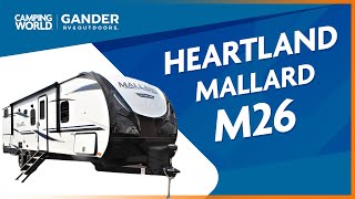 2021 Heartland Mallard M26  Travel Trailer  RV Review Camping World [upl. by Norward]