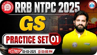 RRB NTPC GS Classes 2025  RRB NTPC GS Practice Set 01  GS for RRB NTPC  GS By Naveen Sir [upl. by Riva]