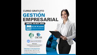 CURSO GRATUITO GESTIÓN EMPRESARIAL 2022 [upl. by Bensen]