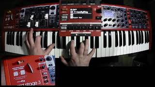 Nord Stage 3  Synth sounds only [upl. by Melisse]