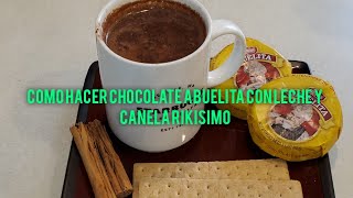 Como hacer choclate abuelita con Leche [upl. by Adias375]