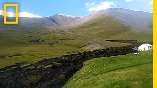 Bizarre ‘LavaLike’ Landslide Tears Through Hillside  National Geographic [upl. by Moorefield]