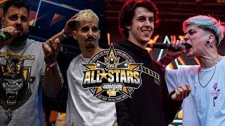 Las MEJORES RIMAS de TODAS LAS JORNADAS de la GOD LEVEL ALL STARS 2vs2 2019 Argentina y Perú [upl. by Anada]