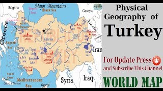 Physical Geography of Turkey [upl. by Amalita295]