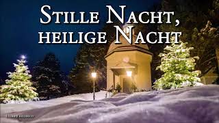 Stille Nacht heilige Nacht Austrian Christmas SongLyrics [upl. by Ahsiekram13]