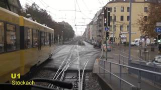 Stadtbahn Stuttgart linia U1 [upl. by Akanke922]